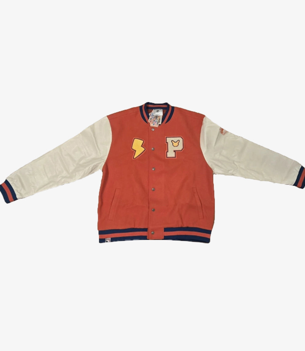 Pikachu Lettermen Jacket - Pokemon Center Pokemon Worlds 2025 Exclusive