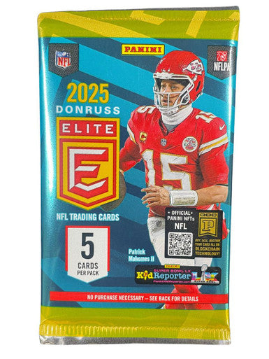 2025 Panini Donruss Elite Football Hobby Pack