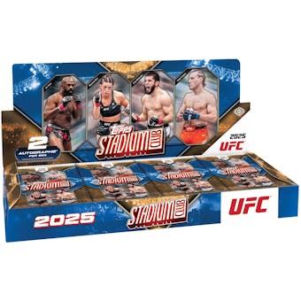 2025 Topps UFC Stadium Club Hobby Box