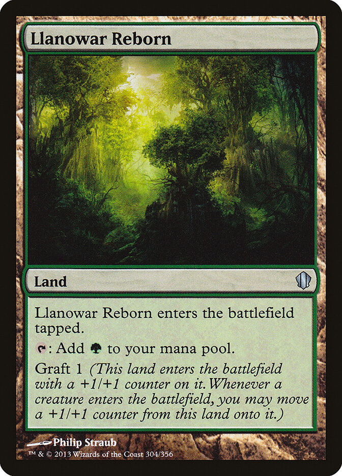 Llanowar Reborn (304) - Commander 2013 (C13)