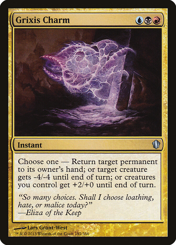 Grixis Charm (192) - Commander 2013 (C13)