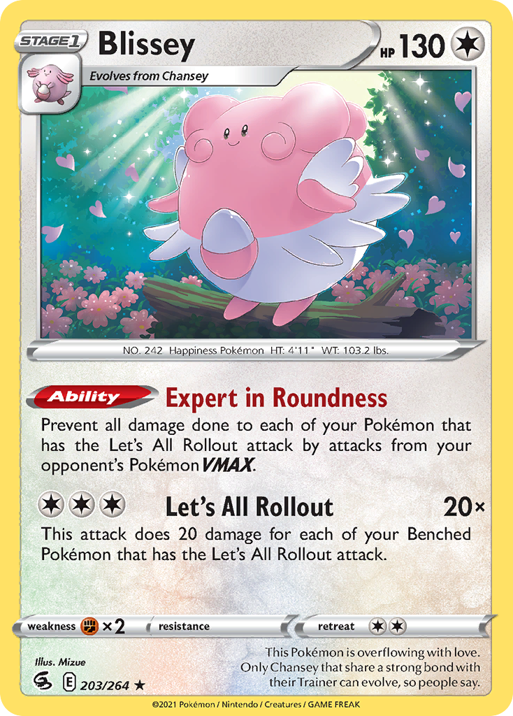 Blissey (203/264) - Fusion Strike (FST)