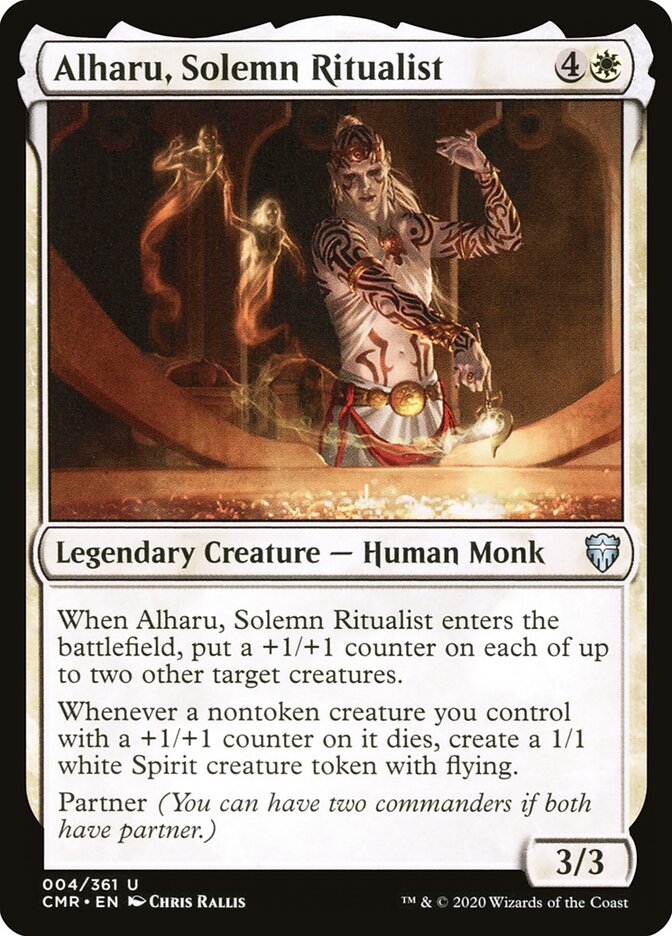 Alharu, Solemn Ritualist (4) - Commander Legends (CMR)