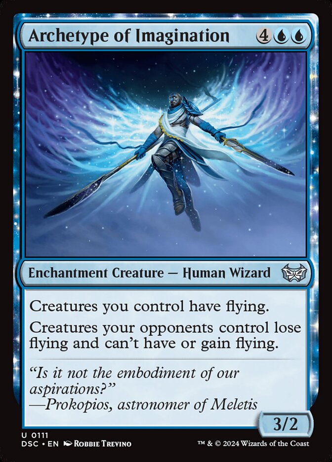 Archetype of Imagination (111) - Duskmourn: House of Horror Commander (DSC)