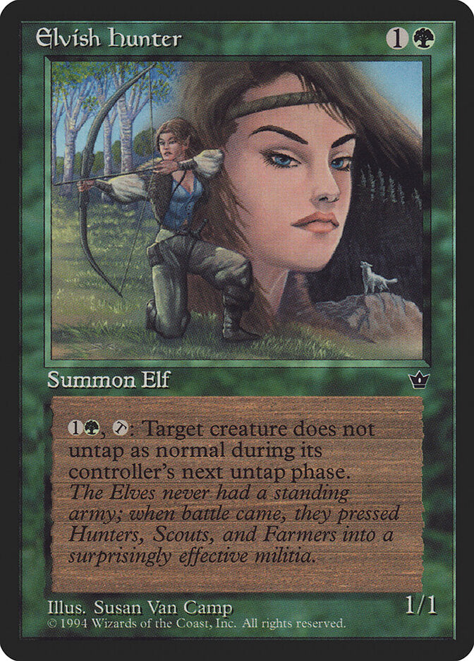 Elvish Hunter (67c) - Fallen Empires (FEM)