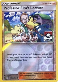 Professor Elm's Lecture - 188a/214 (League Challenge) (188a) - League & Championship Cards (PR)