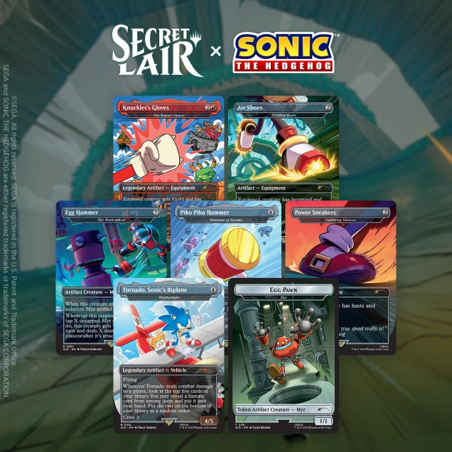 Secret Lair x Sonic the Hedgehog Superdrop: Turbo Gear (Non-Foil) - Secret Lair Drop Series (SLD) (Copy)