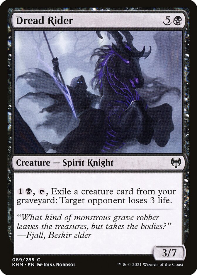 Dread Rider (89) - Kaldheim (KHM)