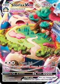 Snorlax VMAX (142) - SWSH01: Sword & Shield Base Set (SWSH01)