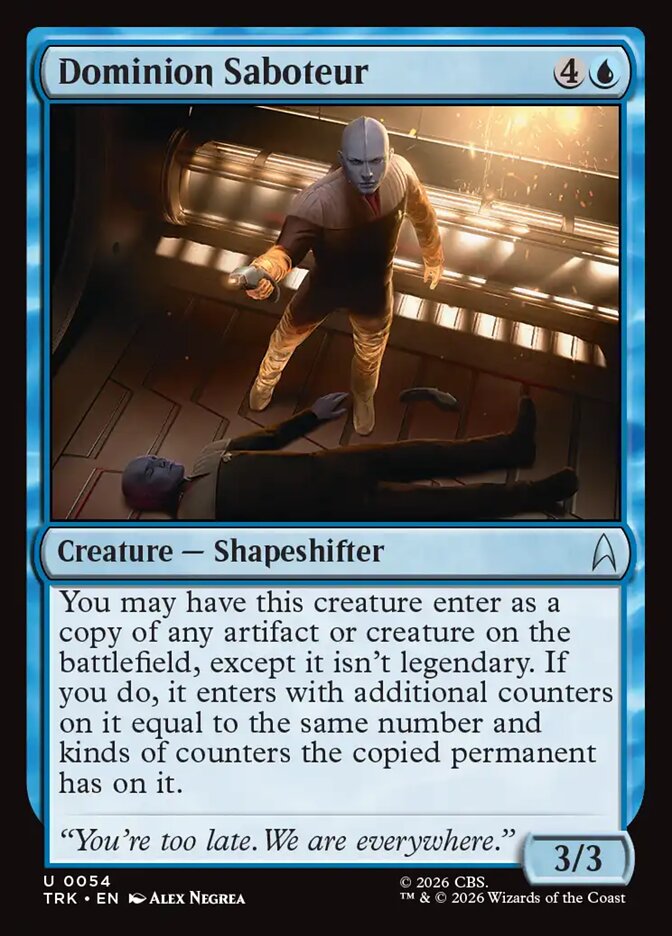 Dominion Saboteur (54) - Star Trek (TRK)