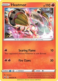 Heatmor (26) - SWSH01: Sword & Shield Base Set (SWSH01)