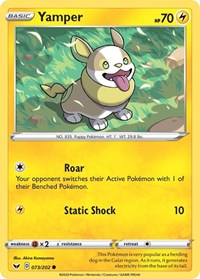 Yamper (73) - SWSH01: Sword & Shield Base Set (SWSH01)