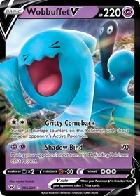 Wobbuffet V (86) - SWSH01: Sword & Shield Base Set (SWSH01)