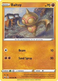 Baltoy (101) - SWSH01: Sword & Shield Base Set (SWSH01)