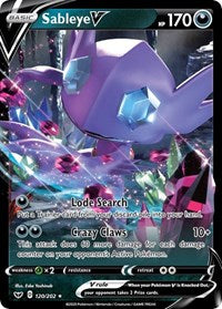 Sableye V (120) - SWSH01: Sword & Shield Base Set (SWSH01)