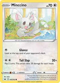 Minccino (145) - SWSH01: Sword & Shield Base Set (SWSH01)