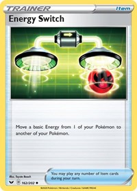Energy Switch (162) - SWSH01: Sword & Shield Base Set (SWSH01)
