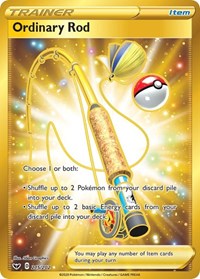 Ordinary Rod Secret (215) - SWSH01: Sword & Shield Base Set (SWSH01)