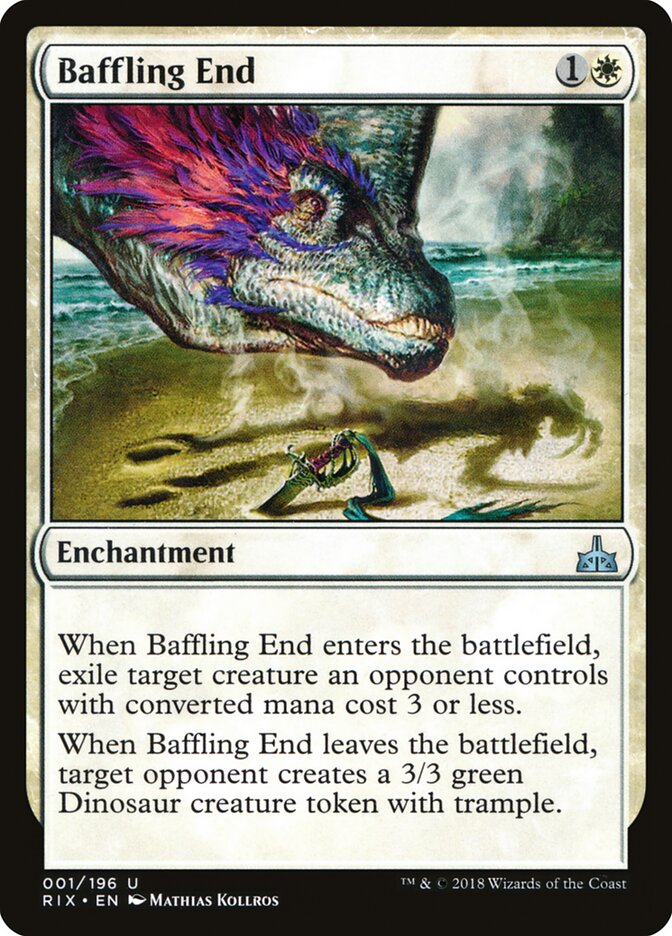 Baffling End (1) - Rivals of Ixalan (RIX)