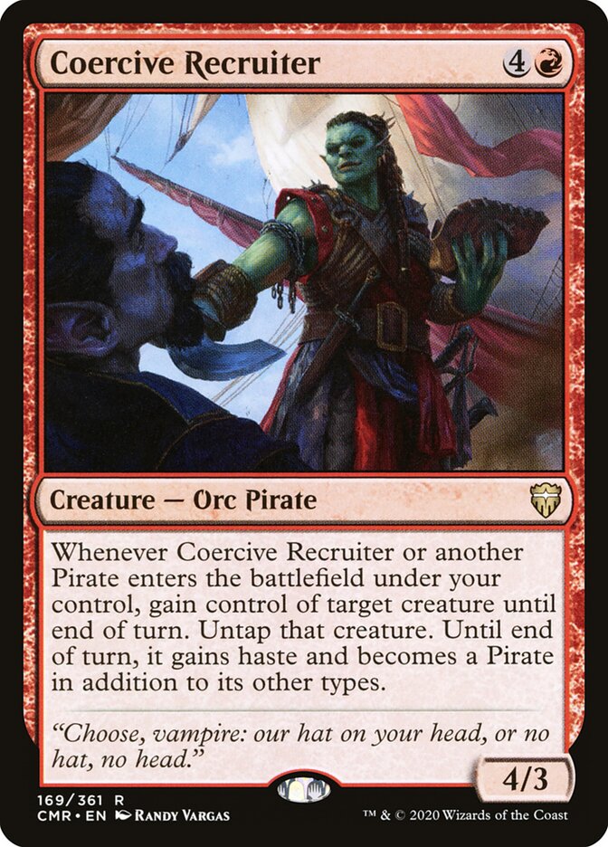 Coercive Recruiter (169) - Commander Legends (CMR)