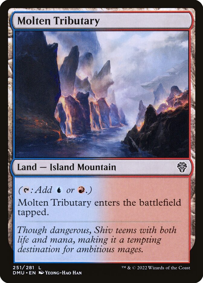 Molten Tributary (251) - Dominaria United (DMU)