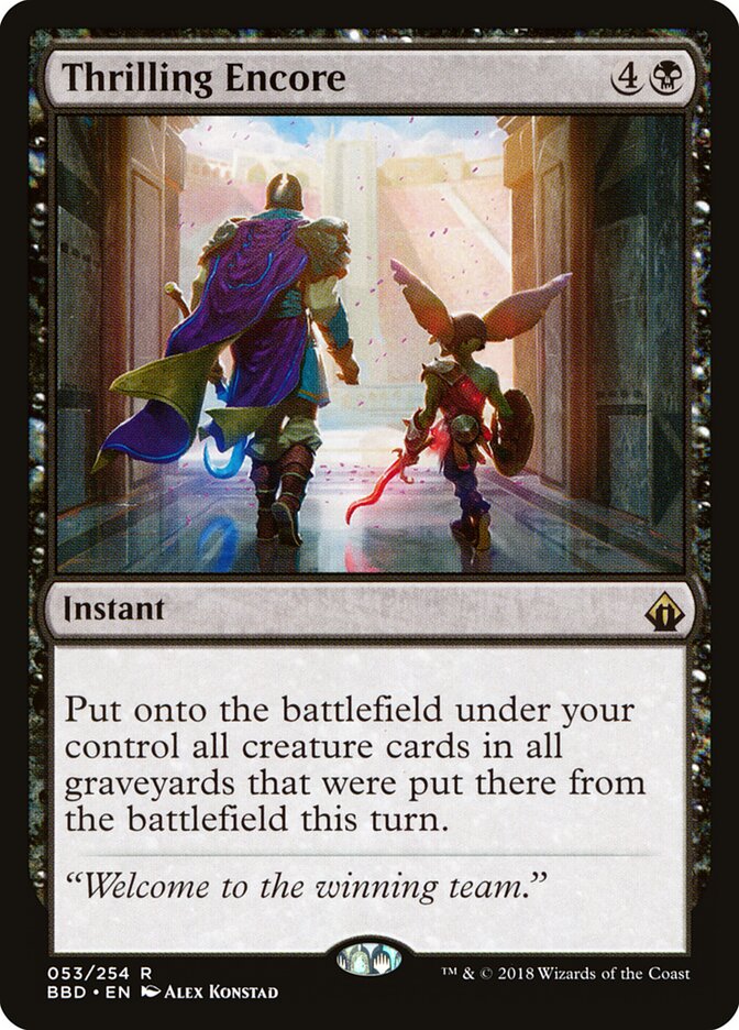 Thrilling Encore (53) - Battlebond (BBD)