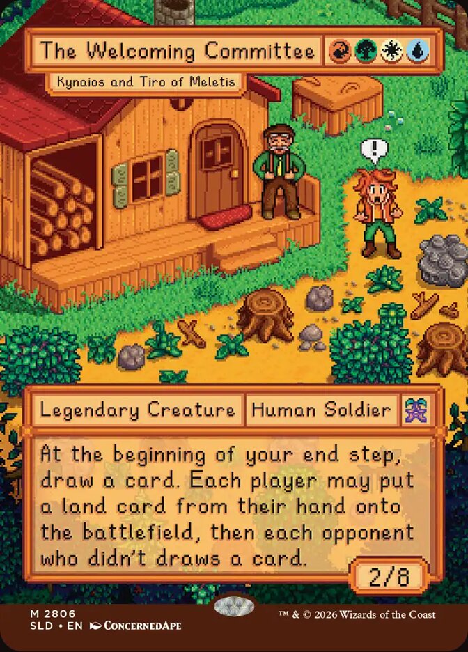 The Welcoming Committee - Kynaios and Tiro of Meletis (2806) - Secret Lair Drop (SLD)