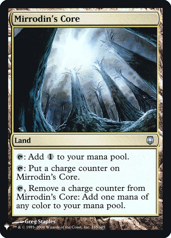 Mirrodin's Core (DST-165) - The List (PLST)