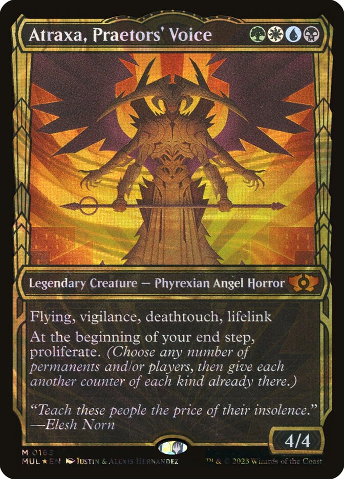 Atraxa, Praetors' Voice (163) - Multiverse Legends (MUL)