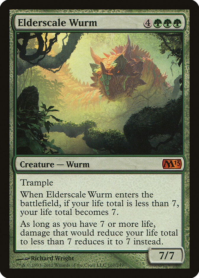 Elderscale Wurm (167) - Magic 2013 (M13)