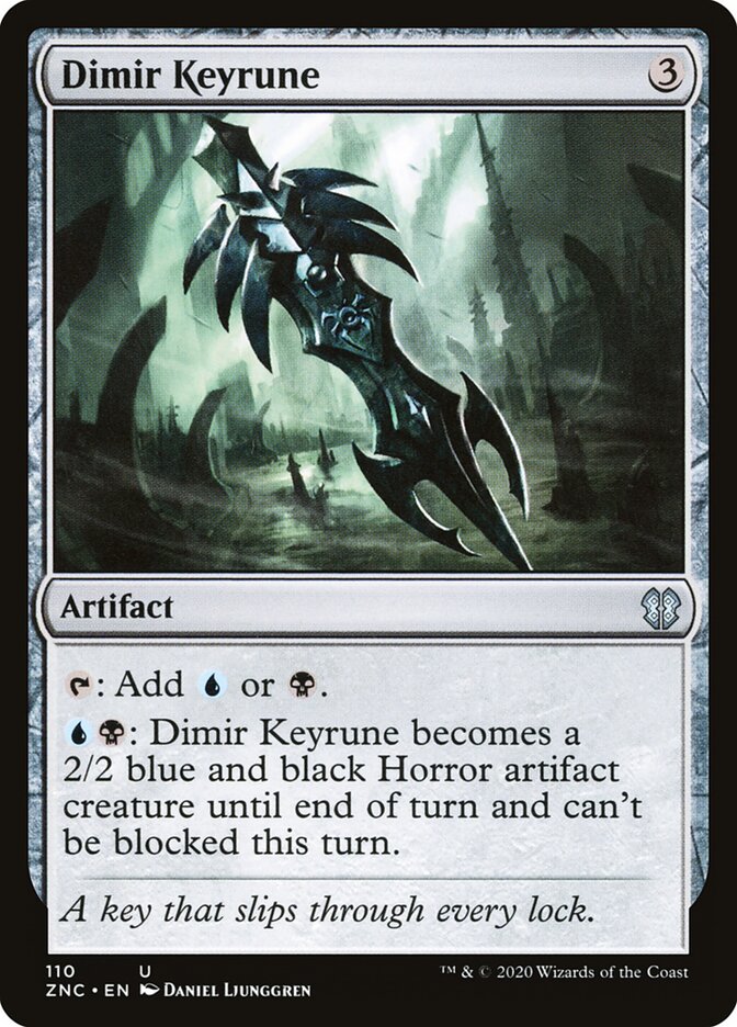 Dimir Keyrune (110) - Zendikar Rising Commander (ZNC)