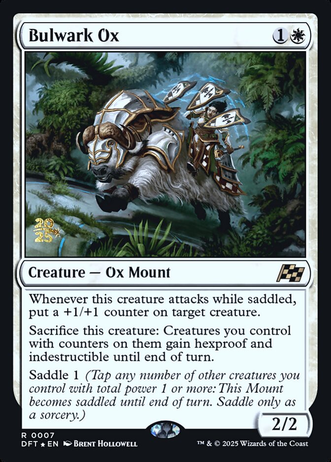 Bulwark Ox (7s) - Aetherdrift Promos (PDFT)