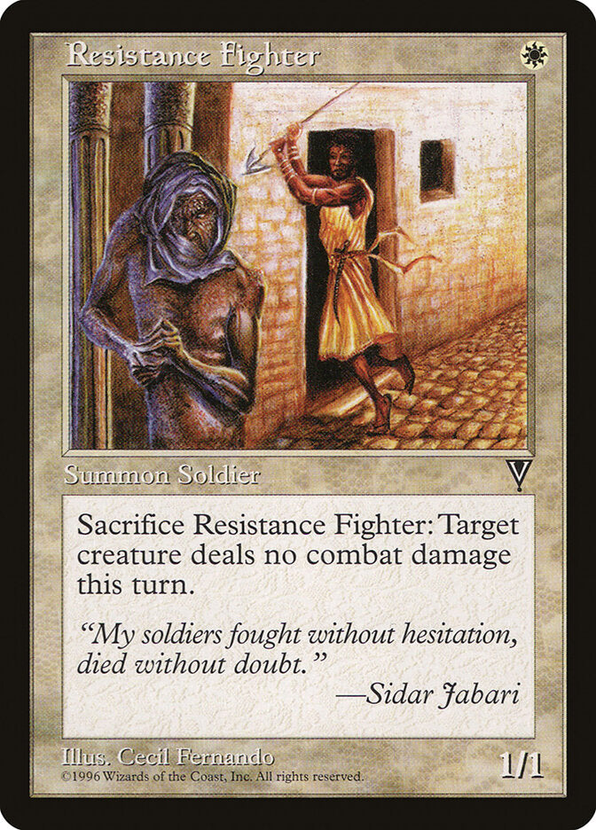 Resistance Fighter (18) - Visions (VIS)