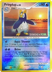 Prinplup - 58/130 (58) - Burger King Promos (BKP)