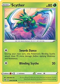 Scyther (4) - SWSH02: Rebel Clash (SWSH02)