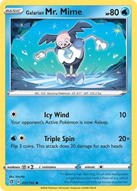 Galarian Mr. Mime (37) - SWSH02: Rebel Clash (SWSH02)