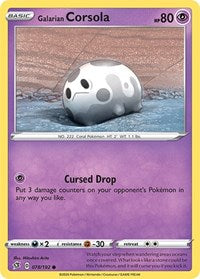 Galarian Corsola (78) - SWSH02: Rebel Clash (SWSH02)