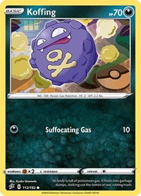 Koffing (112) - SWSH02: Rebel Clash (SWSH02)