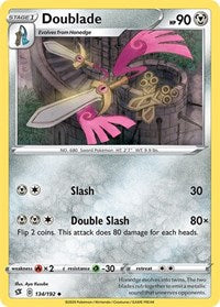 Doublade (134) - SWSH02: Rebel Clash (SWSH02)