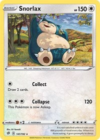 Snorlax (141) - SWSH02: Rebel Clash (SWSH02)