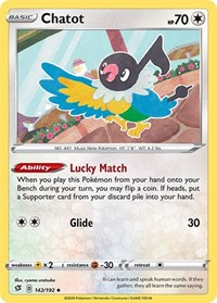 Chatot (142) - SWSH02: Rebel Clash (SWSH02)