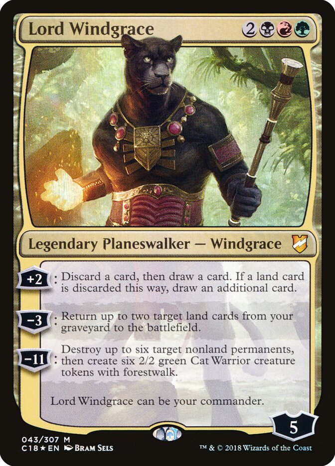 Lord Windgrace (43) - Commander 2018 (C18)