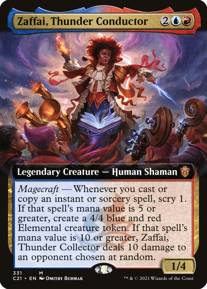 Zaffai, Thunder Conductor (331) - Commander 2021 (C21)