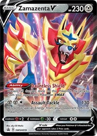 Zamazenta V - (SWSH019) - SWSH: Sword & Shield Promo Cards (SWSD)