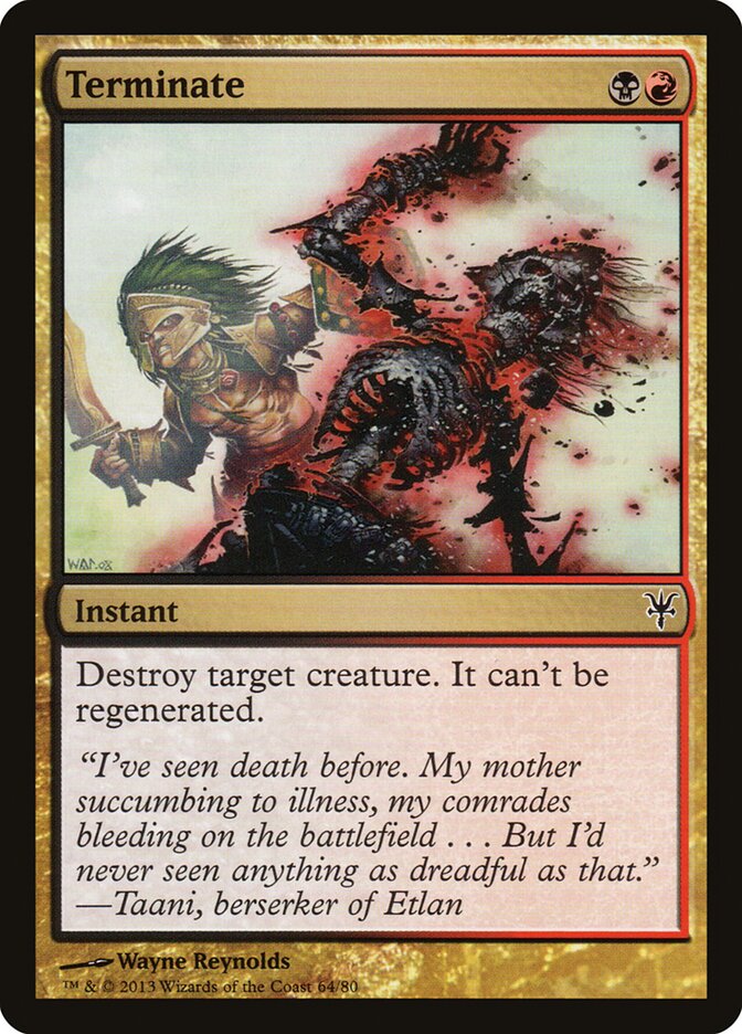Terminate (64) - Duel Decks: Sorin vs. Tibalt (DDK)