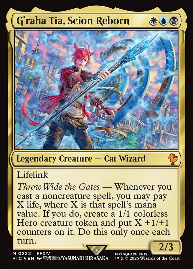 G'raha Tia, Scion Reborn (222) - Final Fantasy Commander (FIC)