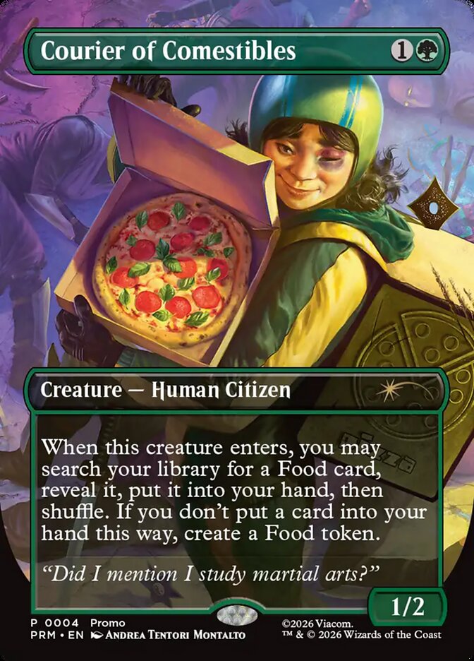 Courier of Comestibles (6) - Wizards Play Network 2026 (PW26)