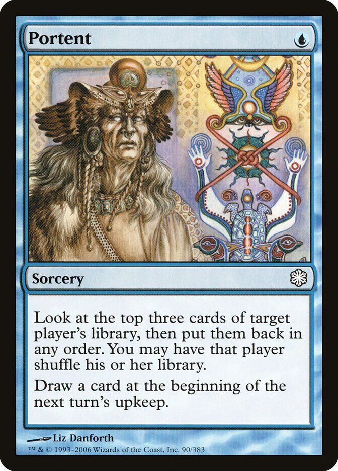 Portent (90) - Coldsnap Theme Decks (CST)
