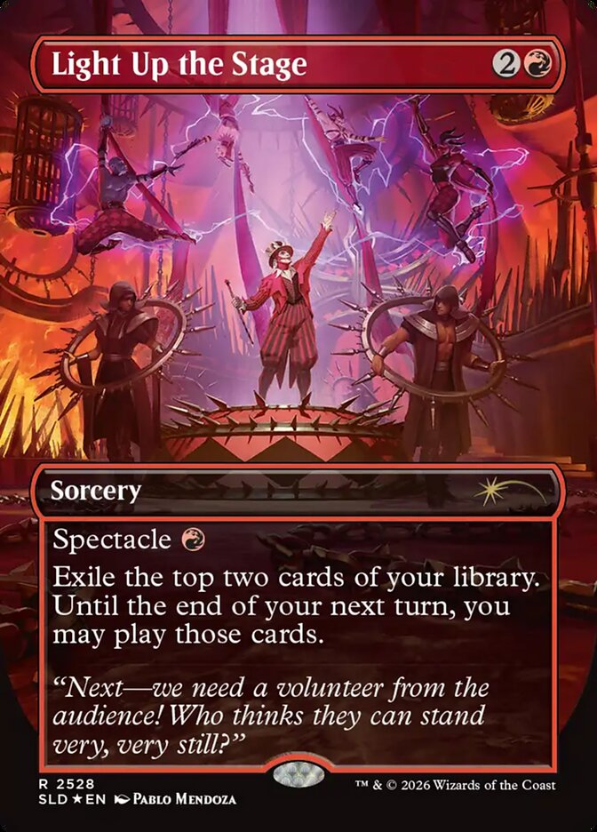Light Up the Stage (2528) - Secret Lair Drop (SLD)