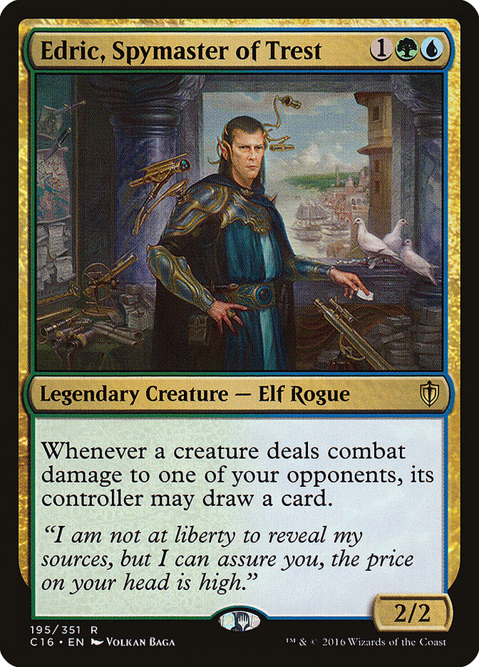 Edric, Spymaster of Trest (195) - Commander 2016 (C16)